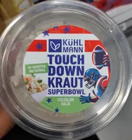 Krautsalat Coleslaw mit Karotten und Paprika