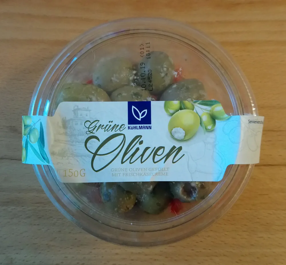 Grüne Oliven