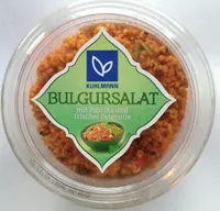Bulgursalat mit Paprika und frischer Petersilie