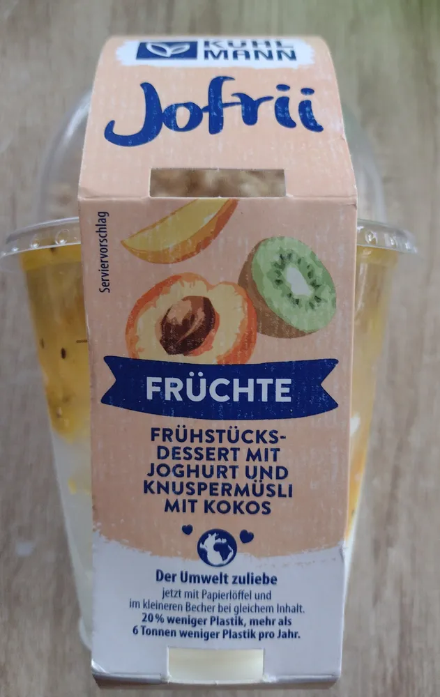 Jofrii Früchte mit Kokos