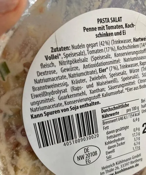 Pasta Salat
