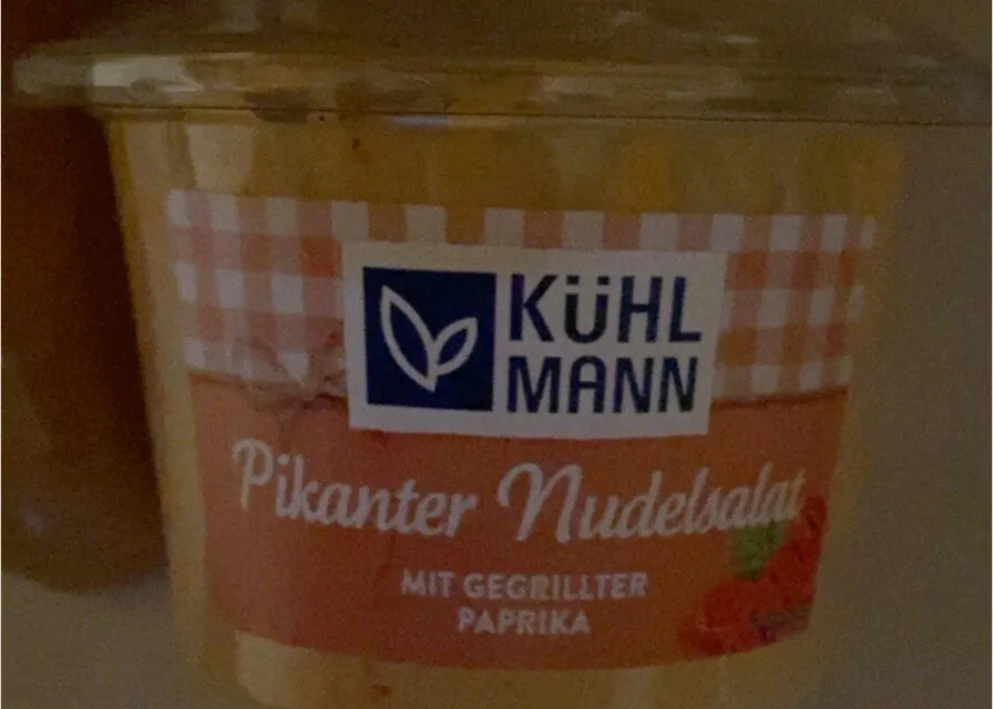 Pikanter Nudelsalat