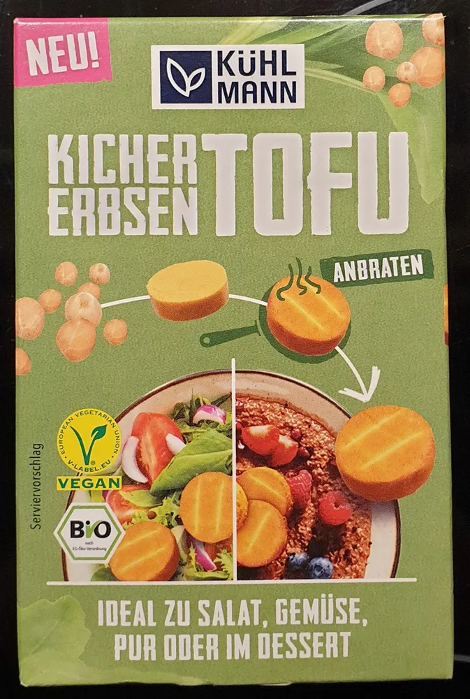 Tofu pois chiches