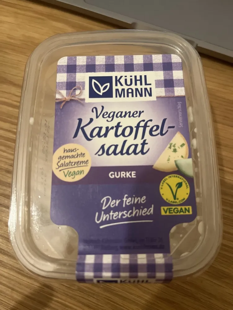 Veganer Kartoffelsalat GURKE