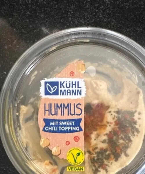 Hummus  mit Sweet Chili Topping