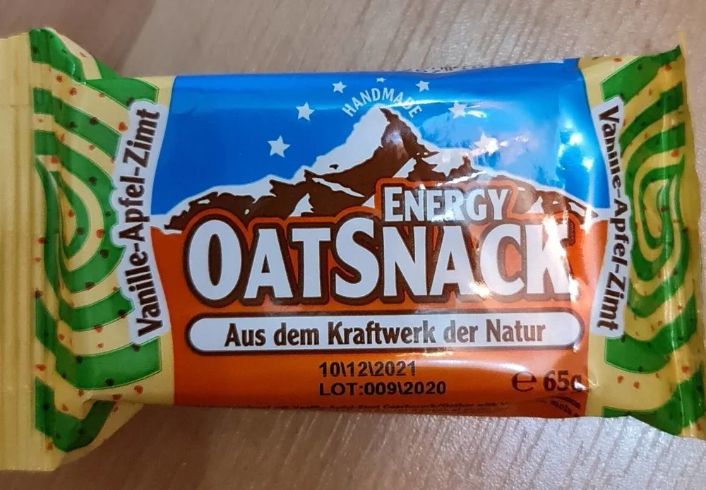 Oatsnack energy