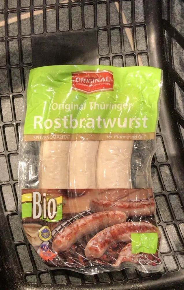 Original Thüringer Rostbratwurst