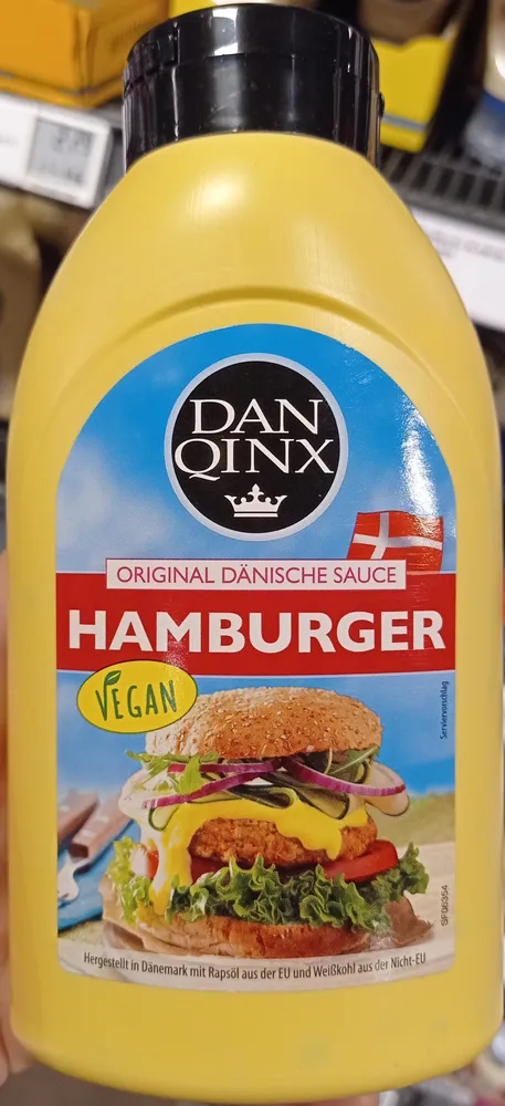 Sauce hamburger vegan