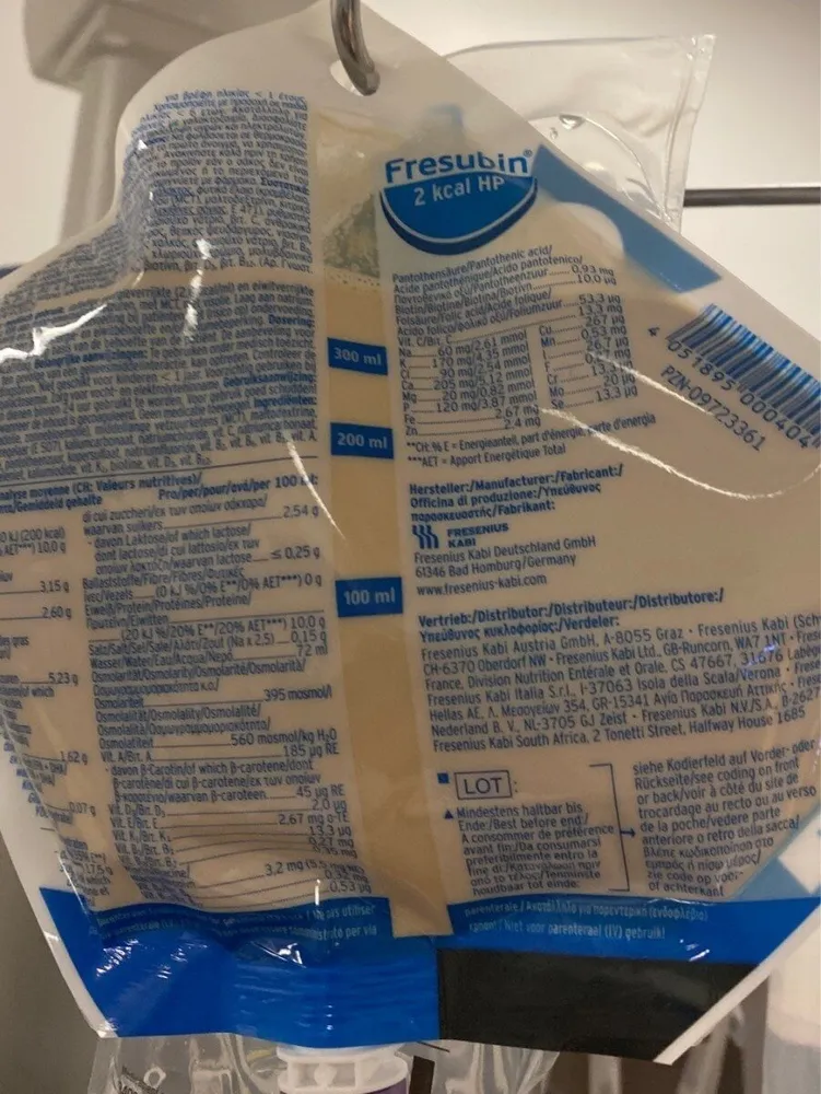 Fresubin 2kcal HP, Neutral
