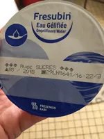 Fresubin eau gelifiee fruit rouge