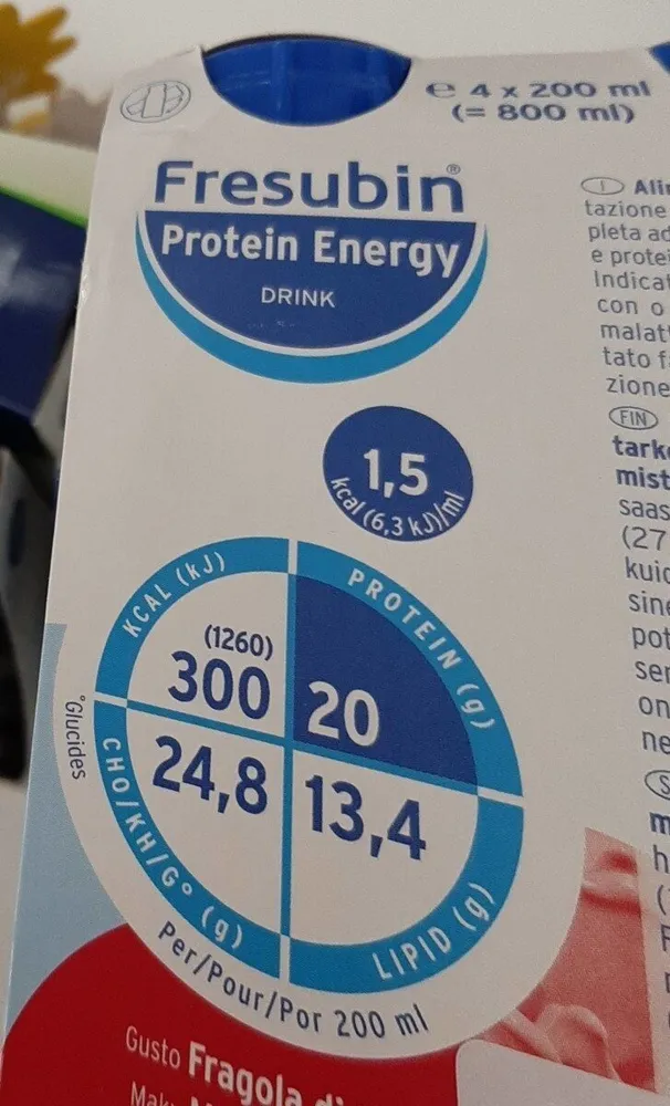 Fresubin proteine energy fragola