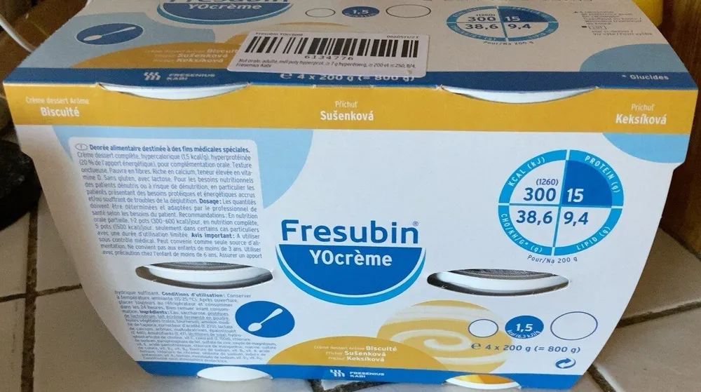 Yo creme biscuité