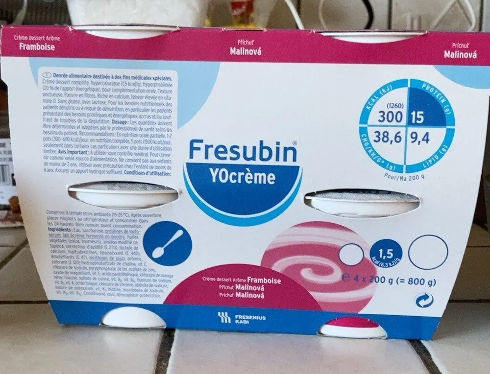 Yo creme Framboise