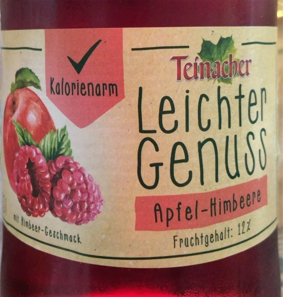 Leichter Genuss Apfel-Himbeere