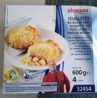 Feuilletés aux noix de Saint Jacques et aux petits légumes