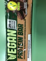 Vegan protein bar chocolare brownie
