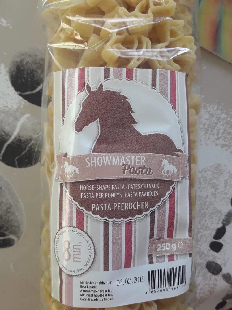 Pâtes chevaux