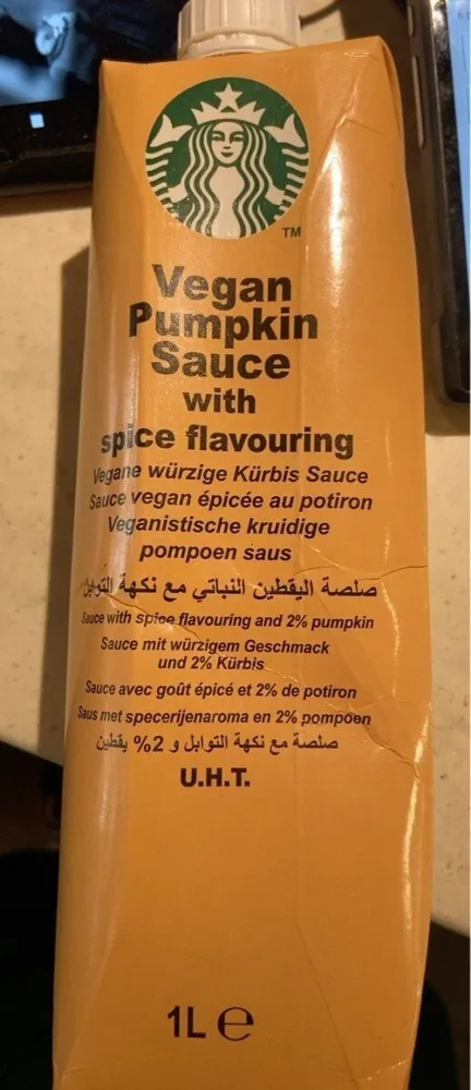 Pumkin sauce with spice flavors