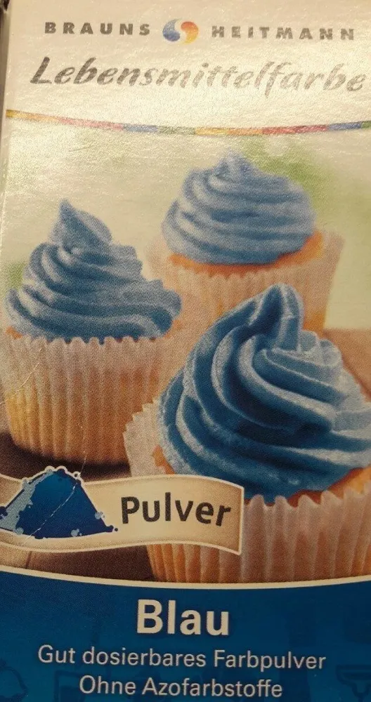 Colorant alimentaire en poudre bleu
