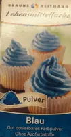 Colorant alimentaire en poudre bleu