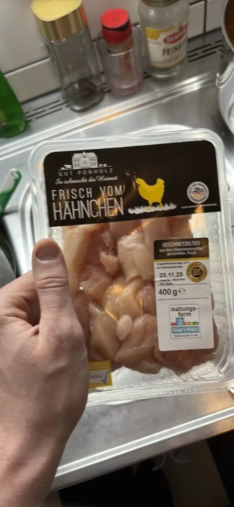 Frisch vom Hähnchen