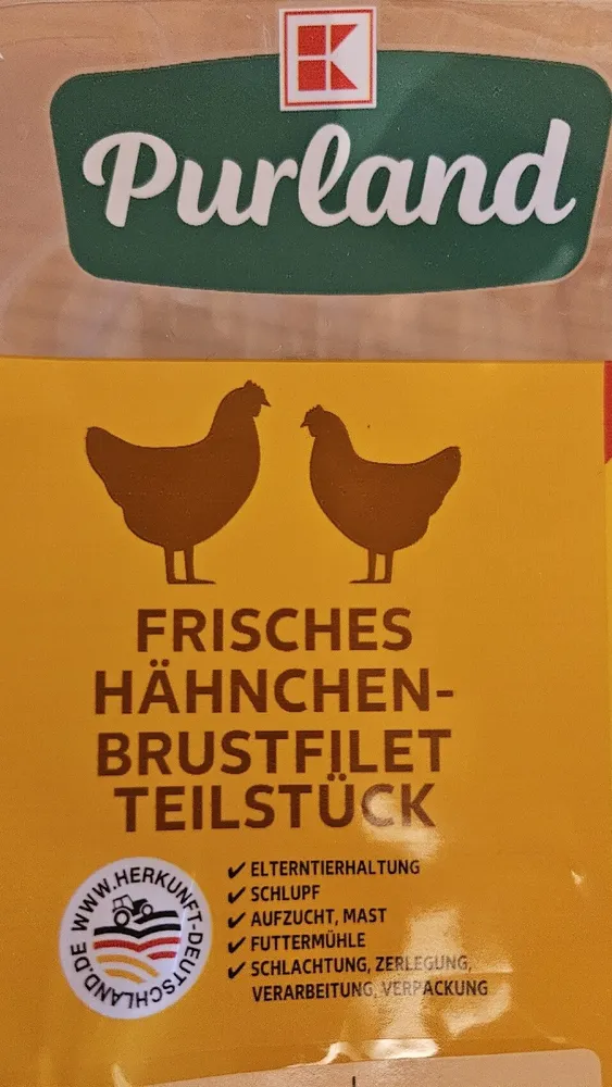 Frisches Hähnchenbrustfilet Teilstück