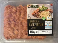 Hähnchenhackfleisch gewürzt