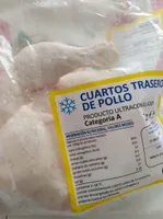 Cuartos traseros de pollo congelados