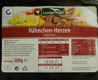 Hähnchenherzen