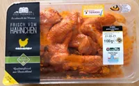 Frisch vom hähnchen gewürzt