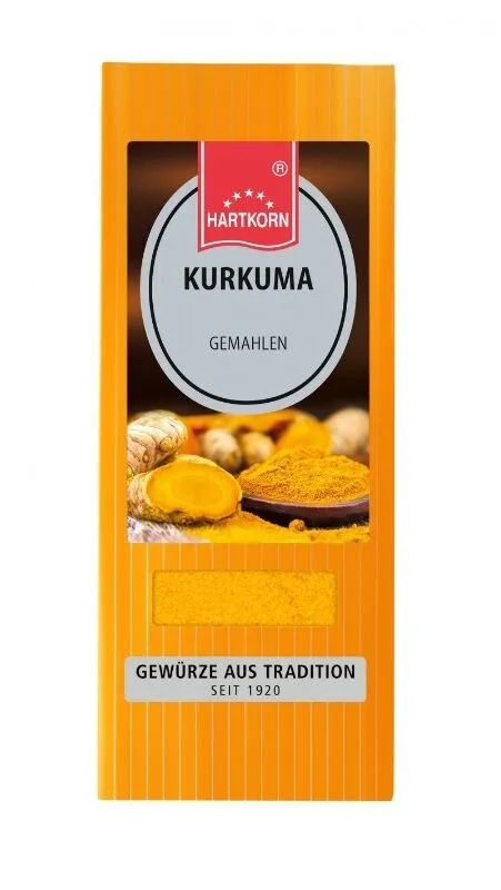 EDEKA HARTKORN Gewürze Gewürzbeutel Kurkuma gemahlen 50g 2.99€ 1kg 59.80€