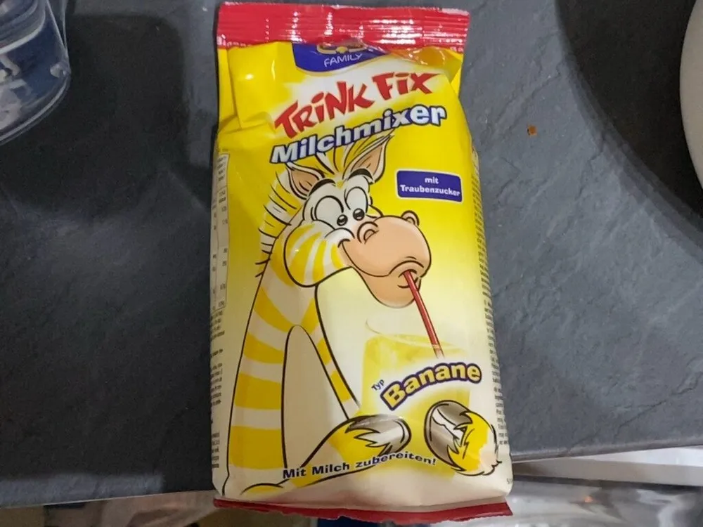 Trink Fix Pulver, Banane