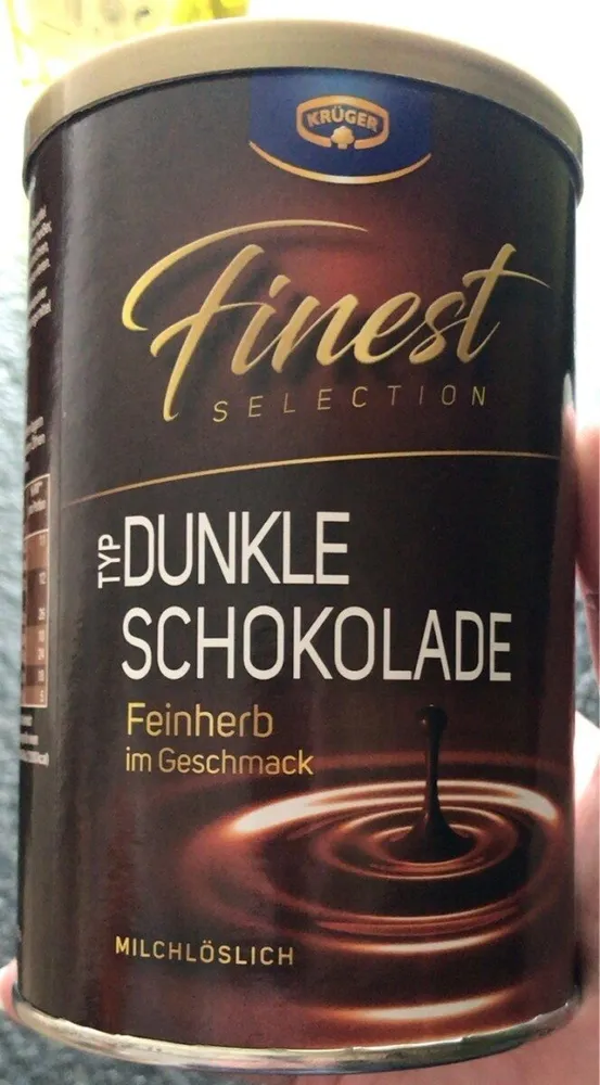 Dunkle Schokolade