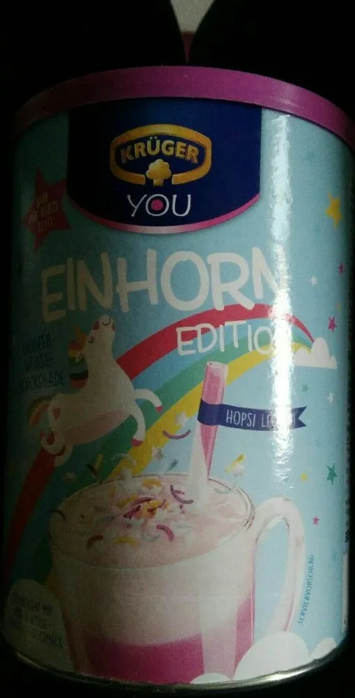 Krüger Einhorn Edition Typ Erdbeer-weisse-schokolade