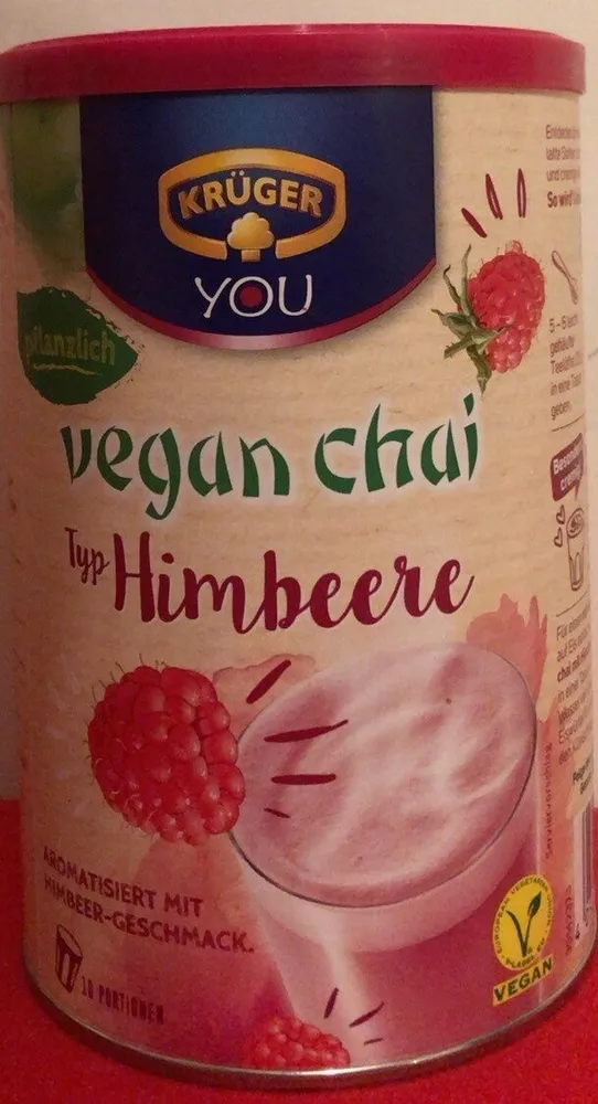 vegan chai Typ Himbeere