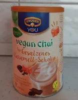 Vegan Chai Typ gesalzenes Karamell-Schoko