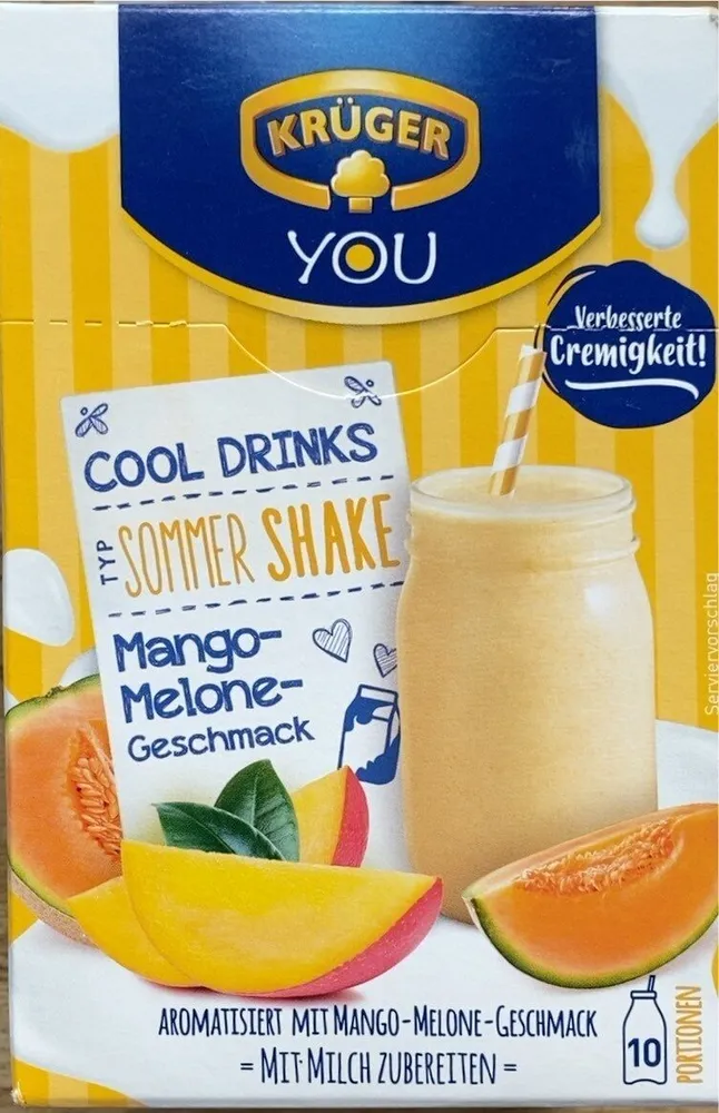 Sommer Shake Mango-Melone-Geschmack