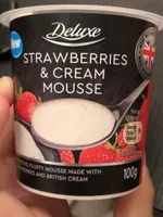 Strawberries & cream mousse