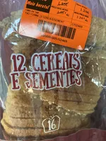 Pão de forma - 12 cereais e sementes