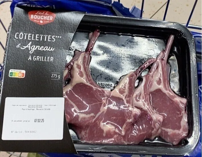 CÔTELETTES d' Agneau À GRILLER