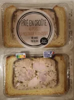 Pâté en croûte au poulet et moutarde à l'ancienne