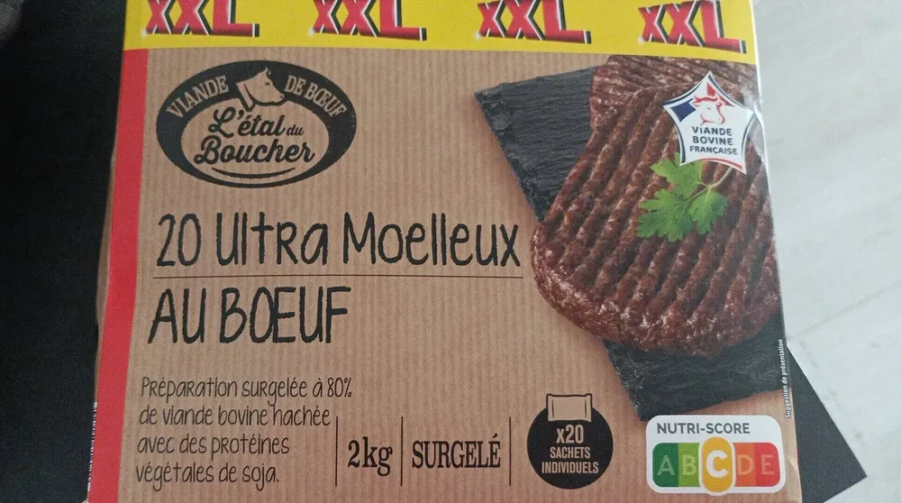 20 ultra moelleux au boeuf