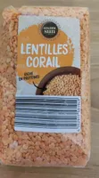 Lentilles corail