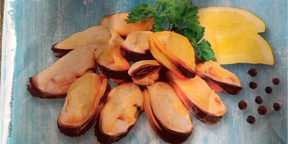 Moules du Pacifique  décoquillées cuites