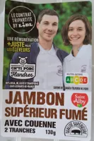 Jambon supérieur fumé