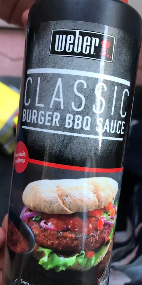Classic burger bbq sauce