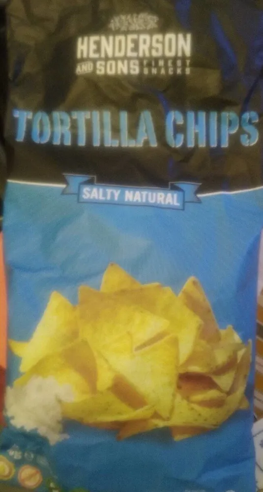 Tortilla Chips Salty natural