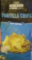 Tortilla Chips Salty natural
