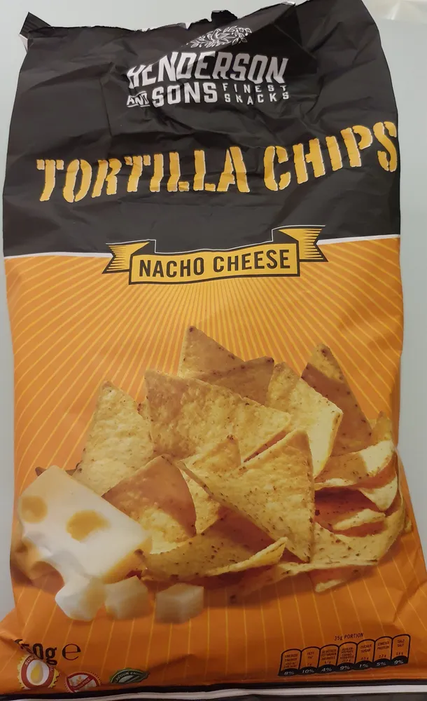 Tortilla Chips Nacho Cheese