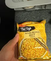 Instant noodles beef